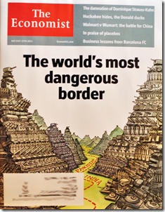 收到第一期Economist