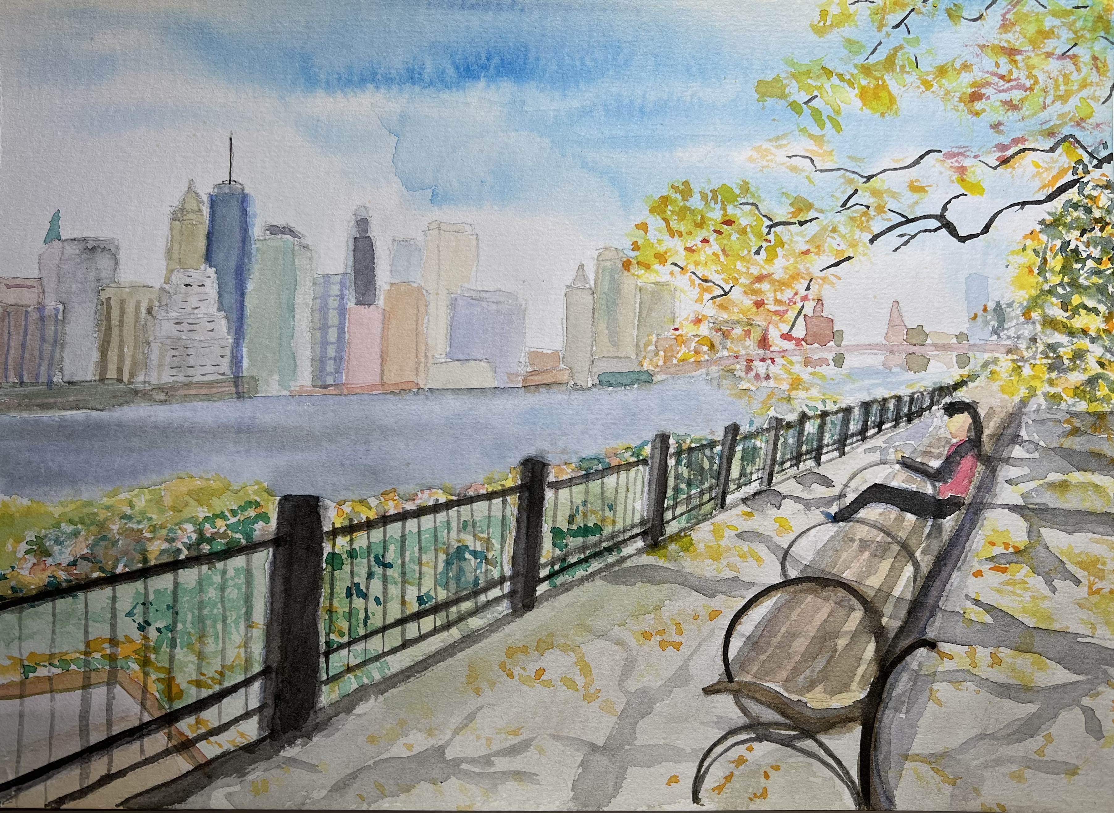 Foliage at Brooklyn Bridge Park