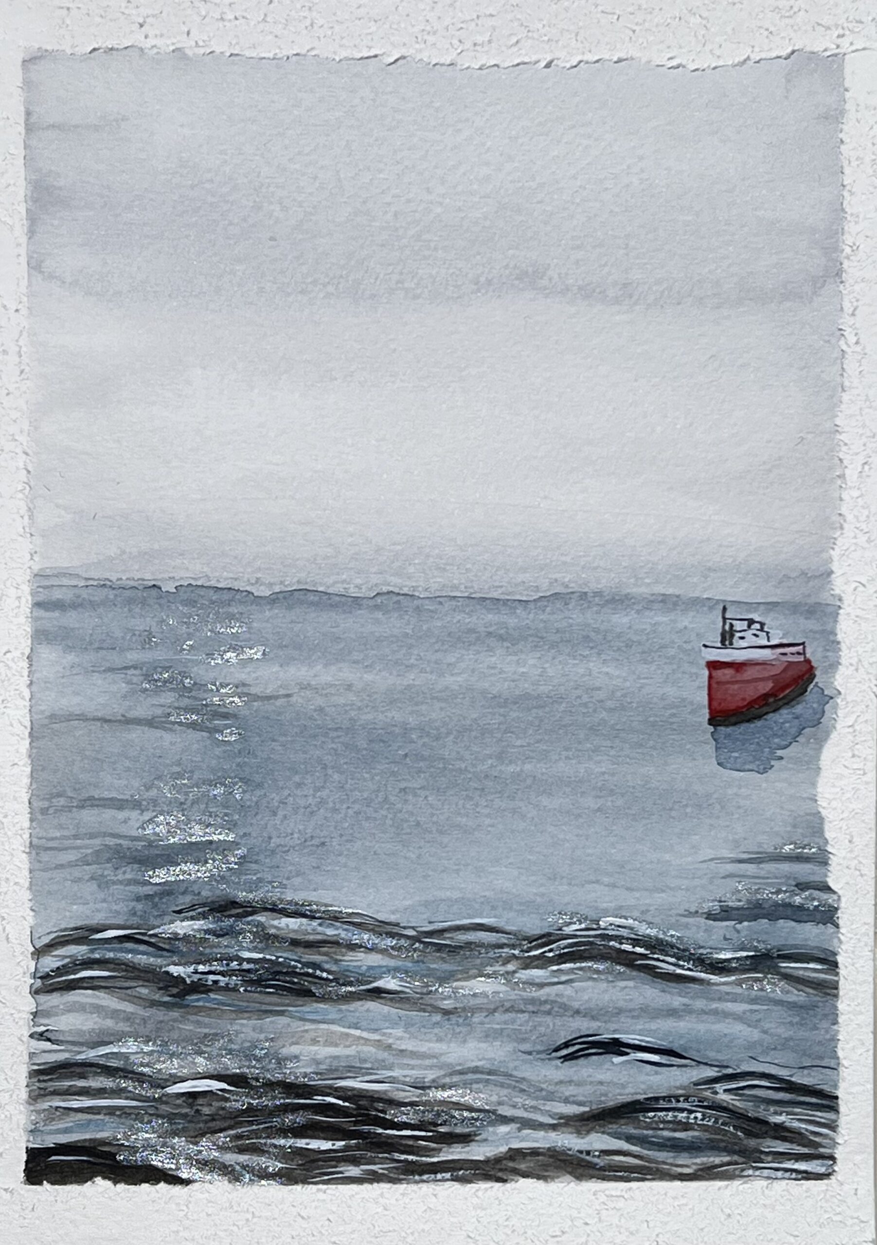 A rainy day