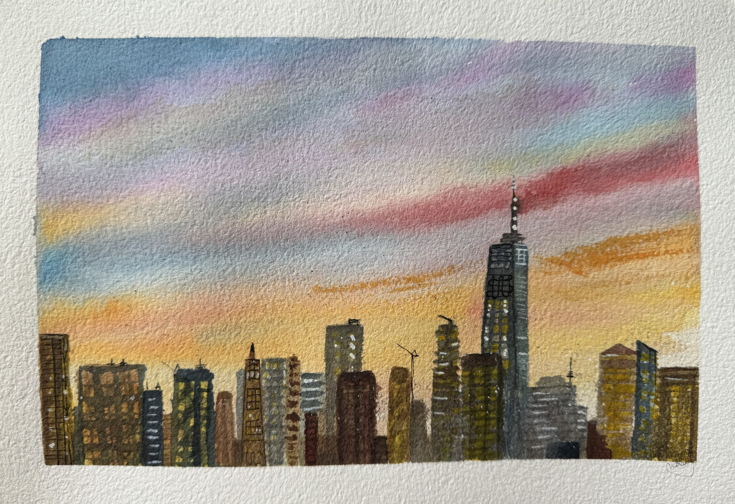 Manhattan at Sunset
