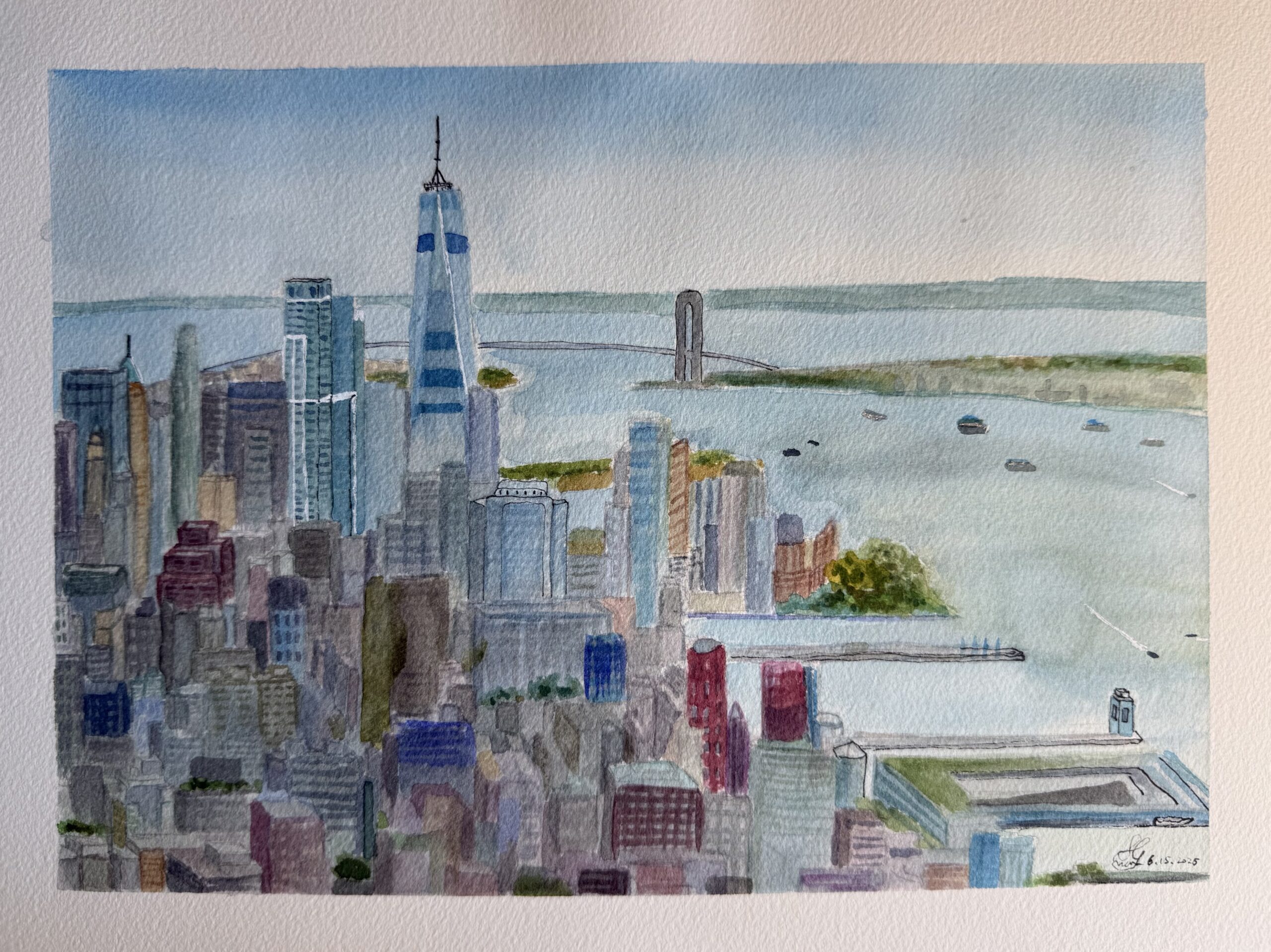 Manhattan from Edge
