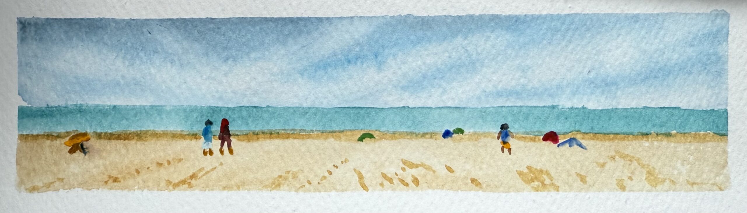 Beach Bookmark