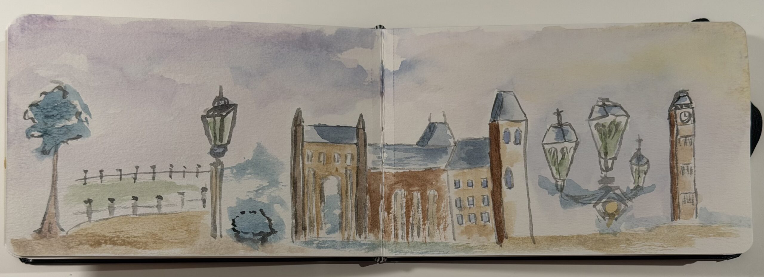 Random city sketch